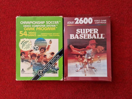Mis videojuegos de deportes de la Atari 2600