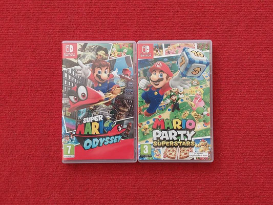 Mis videojuegos de "Mario" para Nintendo Switch