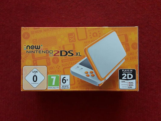 Caja de la Nintendo New 2DS XL