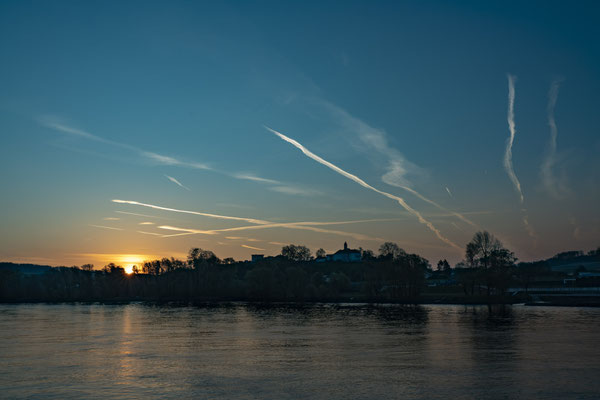 Der erste Morgen auf der Donau