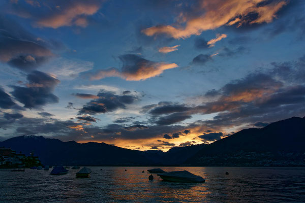 Abendstimmung am Lago Maggiore