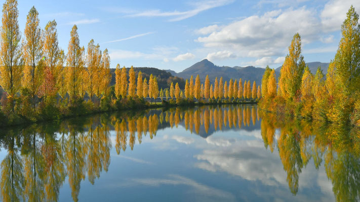 Herbst am Aarekanal Winznau