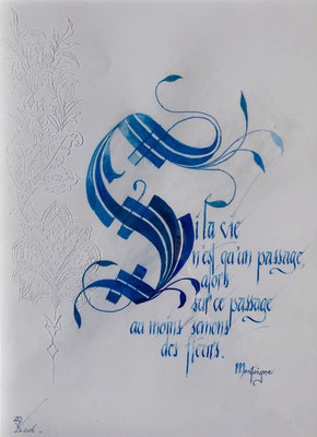 C208 - 50x40 - encre et gravure plexiglass