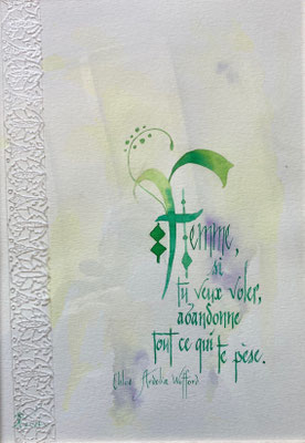 C61b - 40x20 - encre et gravure- OFFERTE