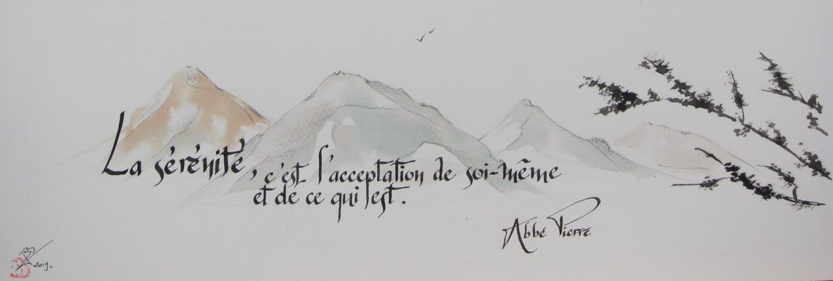 C42 - Encre et décors - 50x25 