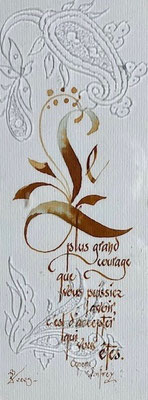 C31/2 - 12x34 - encre et gravure plexiglass