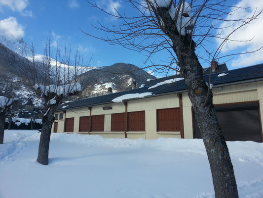 Le Chalet sous la neige