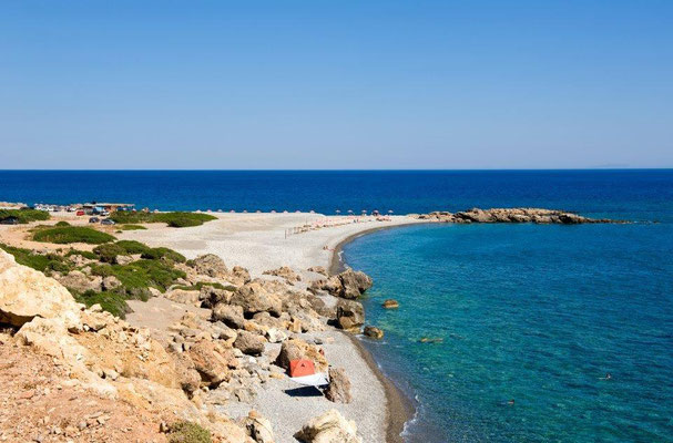 Gialiskari Beach on the southwest coast of Crete, Greece