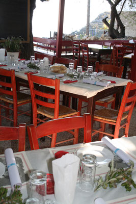 Sto Scolio restaurant in  Anidri in southern Crete