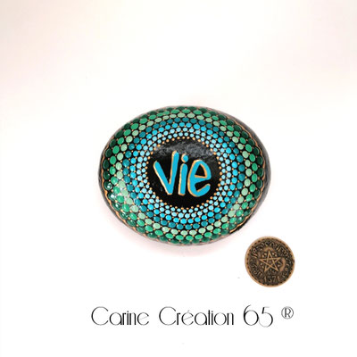 Paon de Vie - 25€ - diam 8cm
