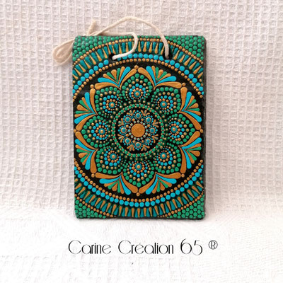 Paon d'ardoise - 50€ - 12x16 cm