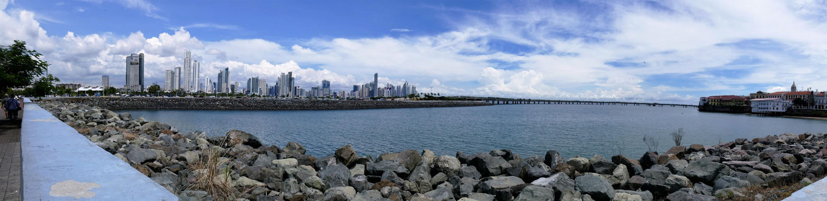 Die Skyline vom modernen Panama City
