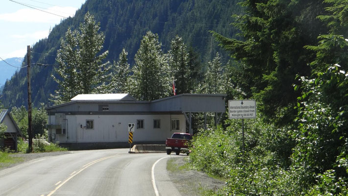 Grenzposten Stwart BC, Hayder Alaska