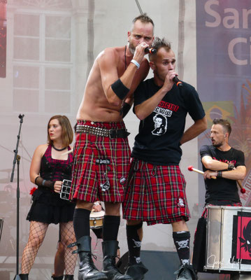 Houba am Samba Festival. Mehr Fotos von Houba gibt es unter der Rubrik "Weitere Unikate"