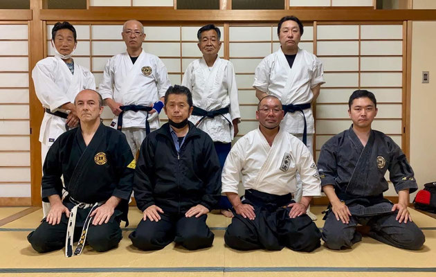 Orakci Hanshi. Kancho Takase Shihan, Takeuchi Hanshi, Makoto Shihan