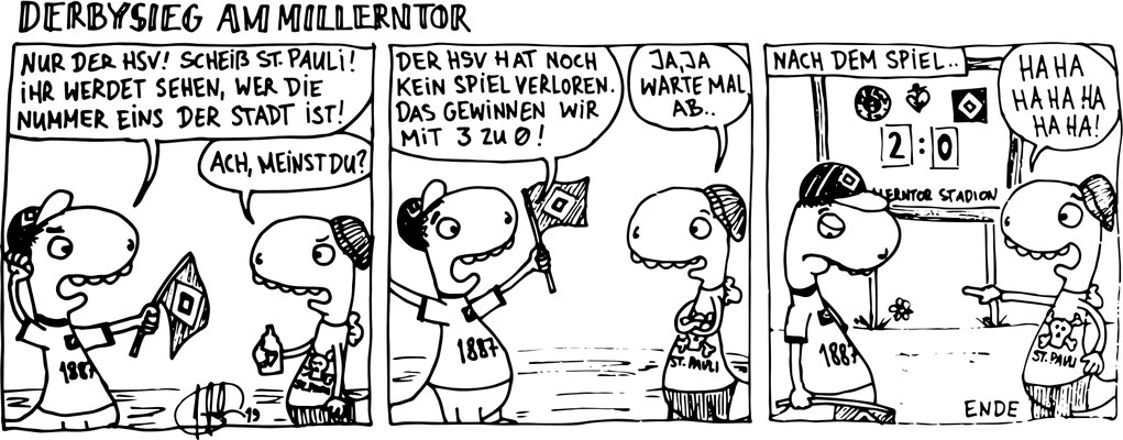 Derbysieg am Millerntor (September 2019)