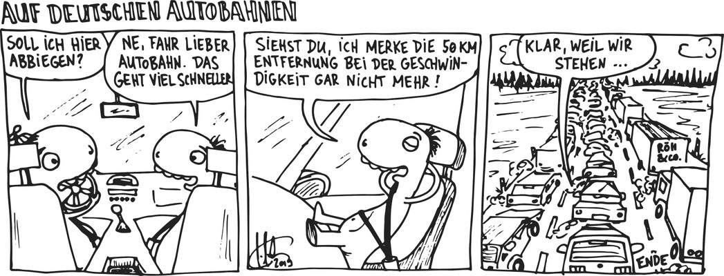 Auf deutschen Autobahnen (September 2019)
