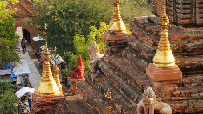 Bagan Pagode Detail