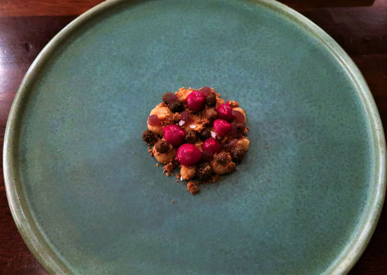 Wilde Erdbeeren mit Miso