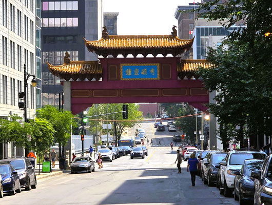 Eingang ins Quartier Chinois