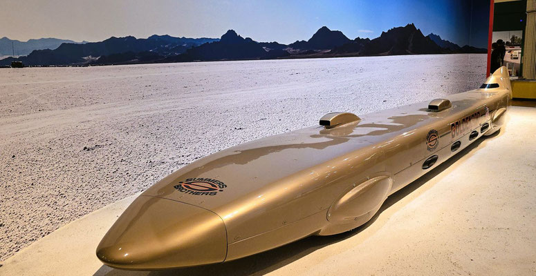 Goldenrod - ein radgetriebenes Landgeschwindigkeitsfahrzeug - 1965 Rekord mit 658 km/h