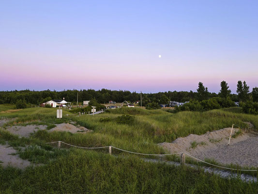 Unser Camping in den Dünen von Escuminac
