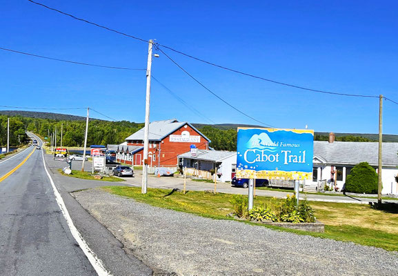 Westliche Einfahrt....