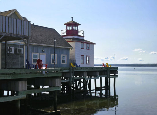 Der Ankerplatz steht leer, die Hector ist auf See