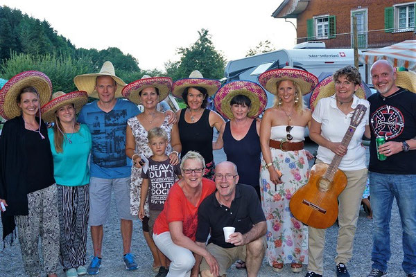 Die Mariachi-Lehrer-Band nach ihrem super Auftritt!