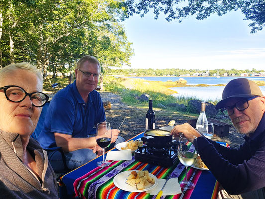 ....es gibt Fondue....