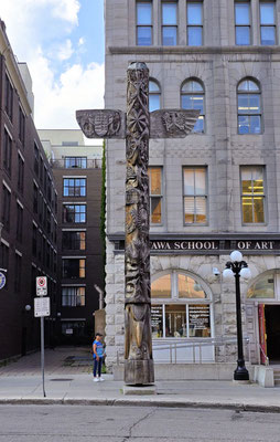 Totem Pfahl