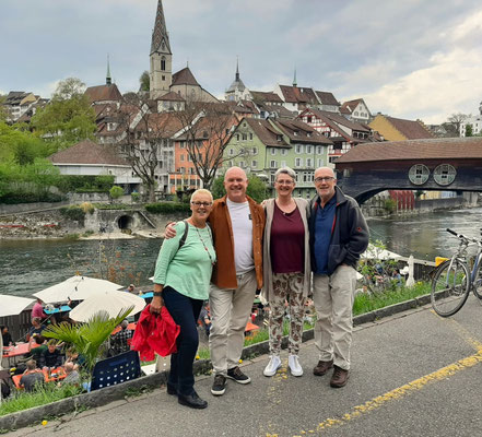 Treffen mit Gabi und Rolf in Baden