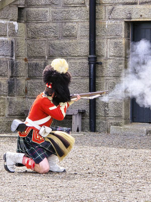 ....und demonstrieren ihre Einsatzbereitschaft