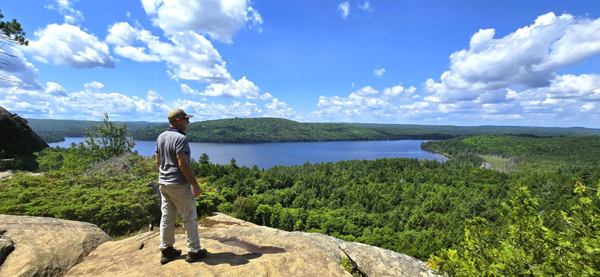 Blick auf den Rock Lake