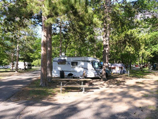 Camping am Dead River Lake....