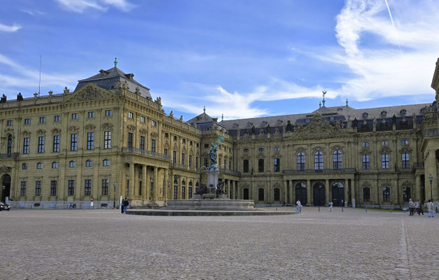 Würzburger Residenz - Nord- und Mittelflügel