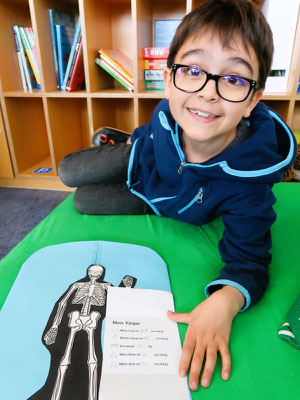 Schulbesuch in der 2. Klasse von Louis