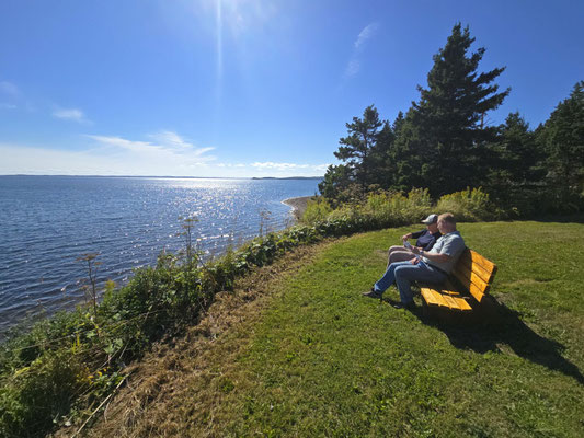 Blick auf den Atlantik....