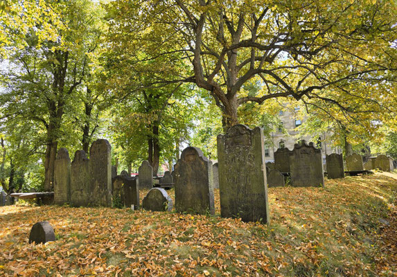 Historischer Friedhof von 1749 bis 1844