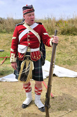 ....erklären die Waffen....