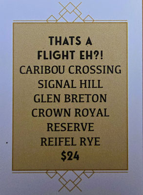 Eine Degustation guter Neu-Schottischer Whiskies