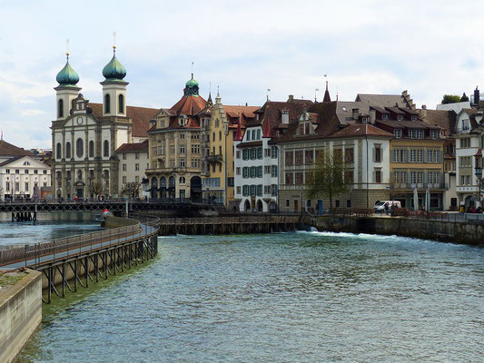 An der Reuss in Luzern
