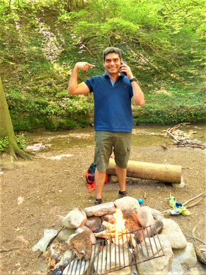 Held des Tages - macht Feuer ohne Streichhölzer!!