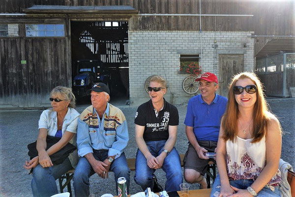 Claudia, Kari, Ramon, Roger und Petra