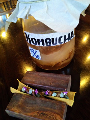 Kombucha - fermentiertes Getränk