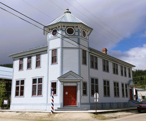 Post - 1900 als erstes offizielles Gebäude der Regierung eröffnet