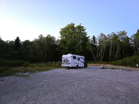 ....Schlafplatz hinter der Brauerei