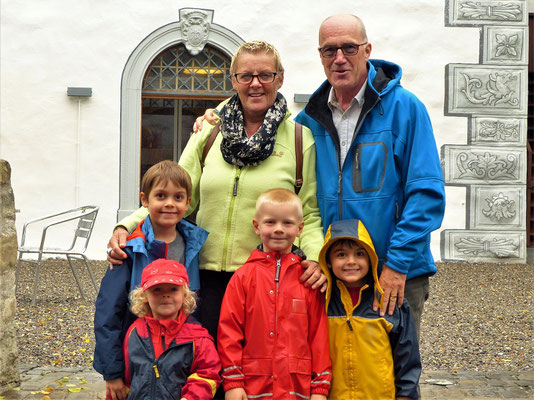 Besuch auf der Burg in Zug....