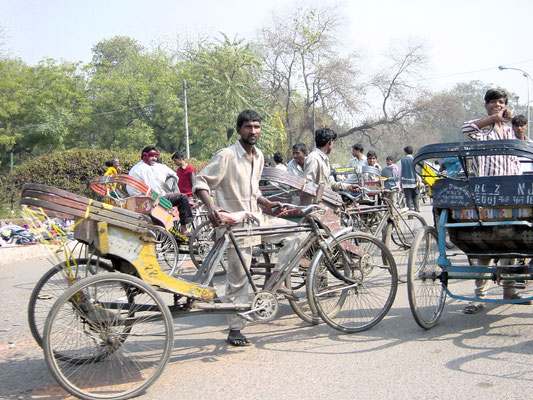 Typisch indische Transportmittel....