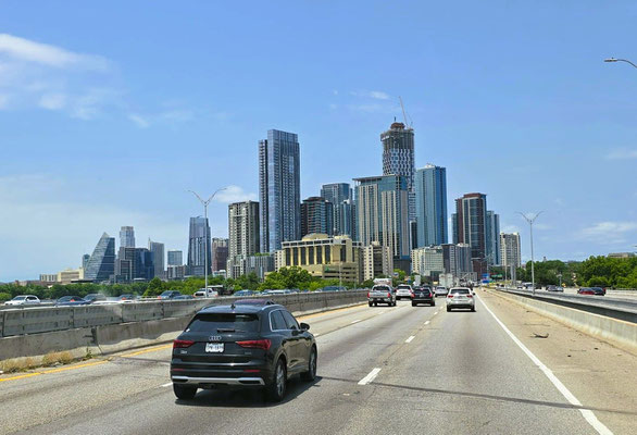 Wir sind in Austin